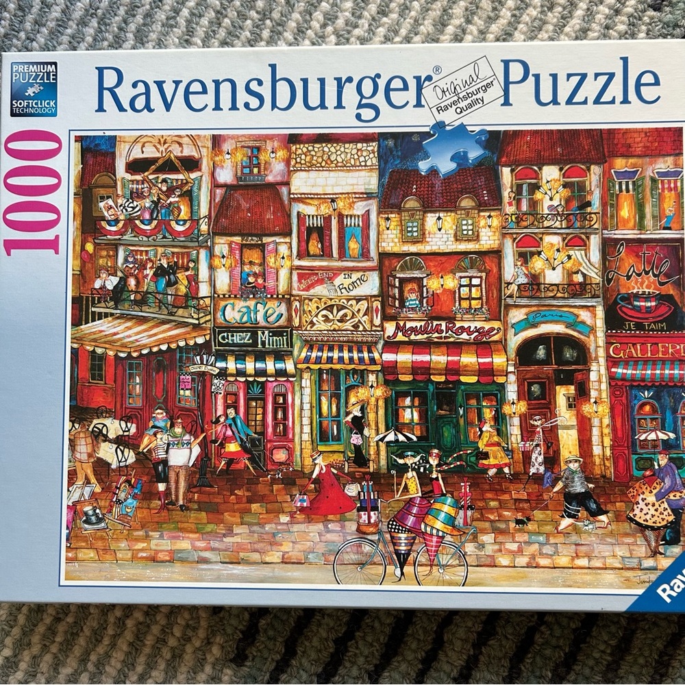 Ravensburger -Streets of France puzzle